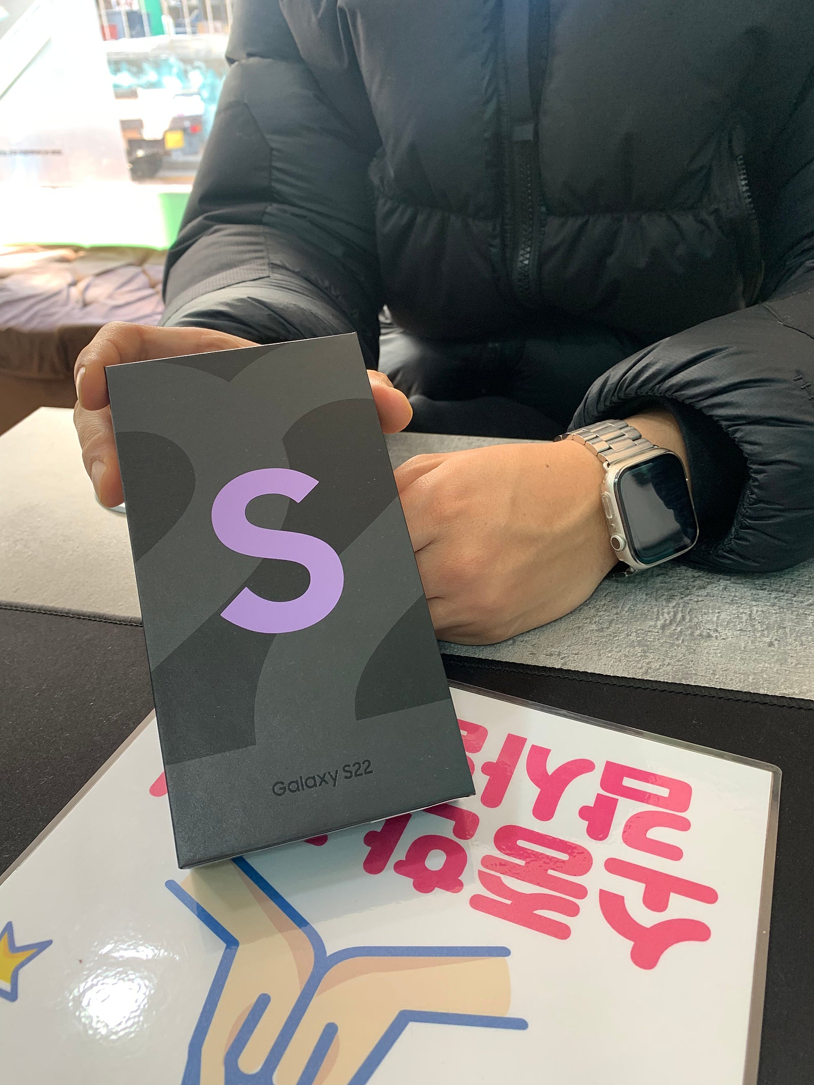 부천성지에서 갤럭시S22 싸게 잘샀어요