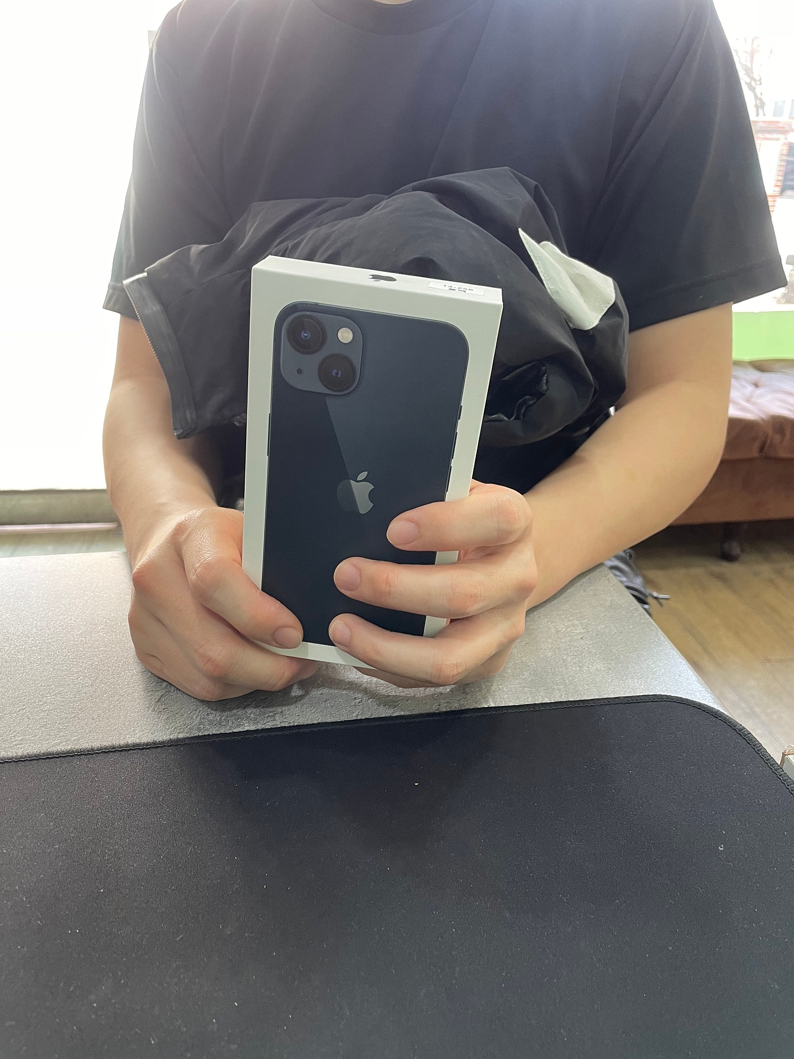 👍👍 부천 유명성지에서 아이폰13 블랙으로 개통 하고 왓어요