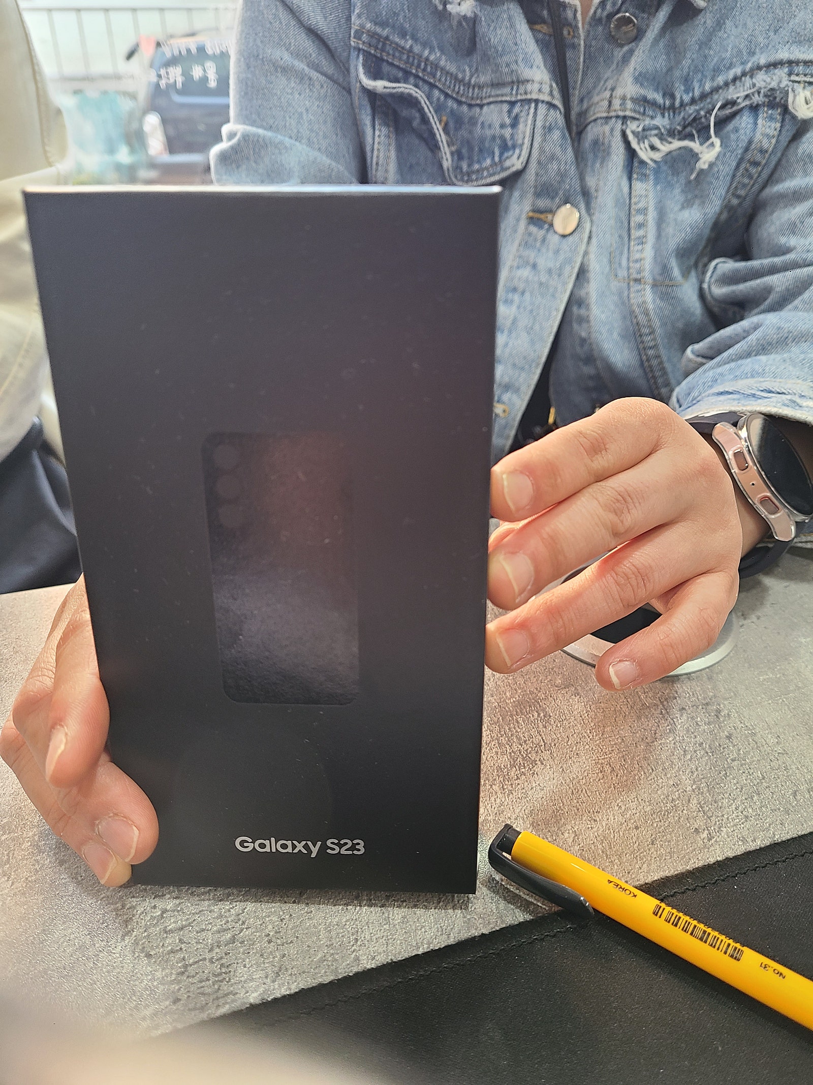 ⭐ 𝗚𝗮𝗹𝗮𝘅𝘆 𝗦𝟮𝟯 부천 유명성지에서 구매하고 왔습니다 !