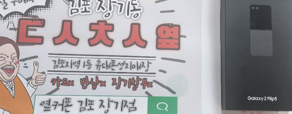 김포 장기동 ㄷㅅㅊㅅ 플립5 개통