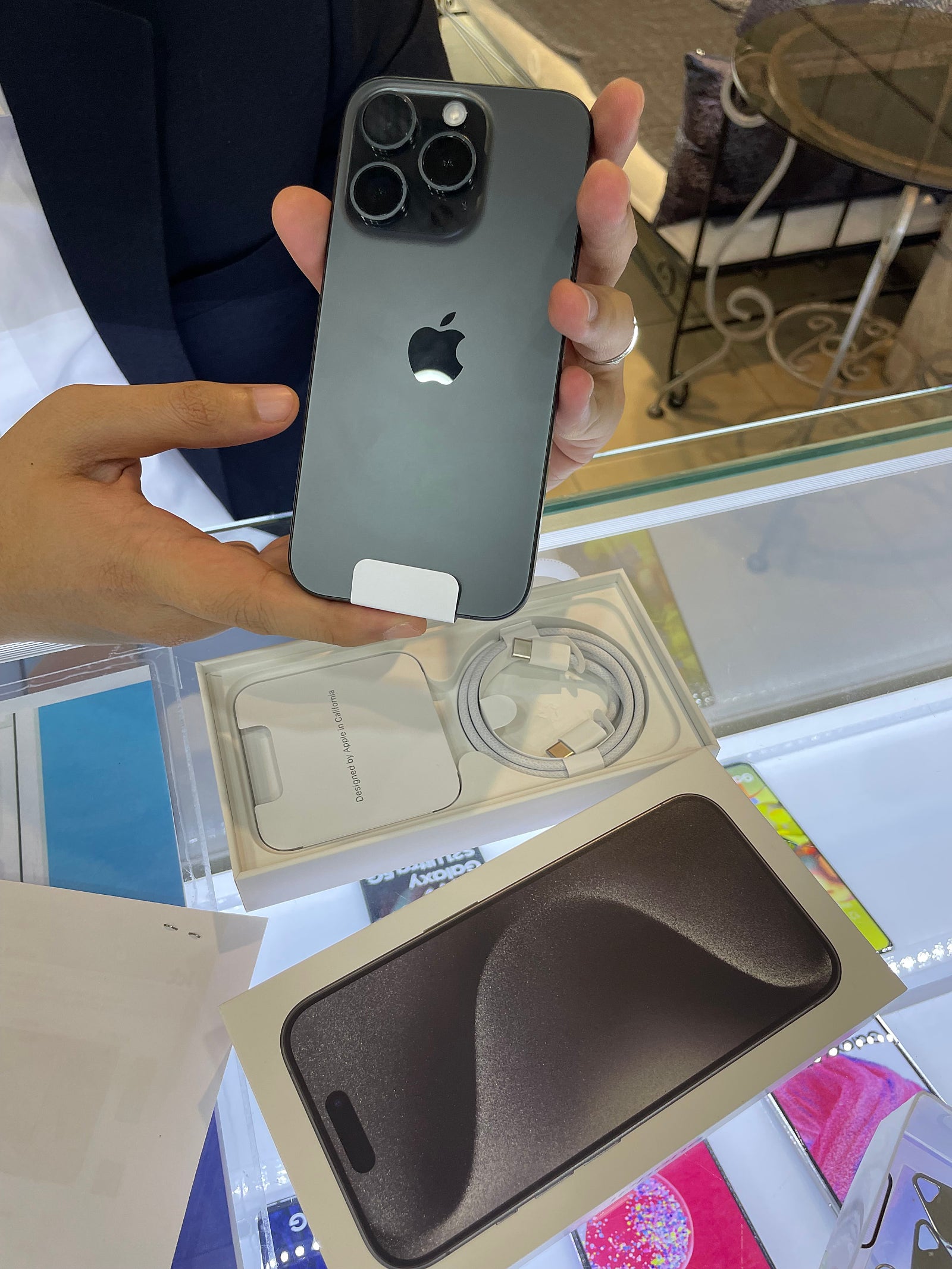 옆커폰 동천점 아이폰15프로 구매완료