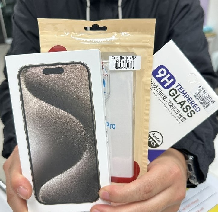 옆커폰 시흥점에서 아이폰15pro 구입
