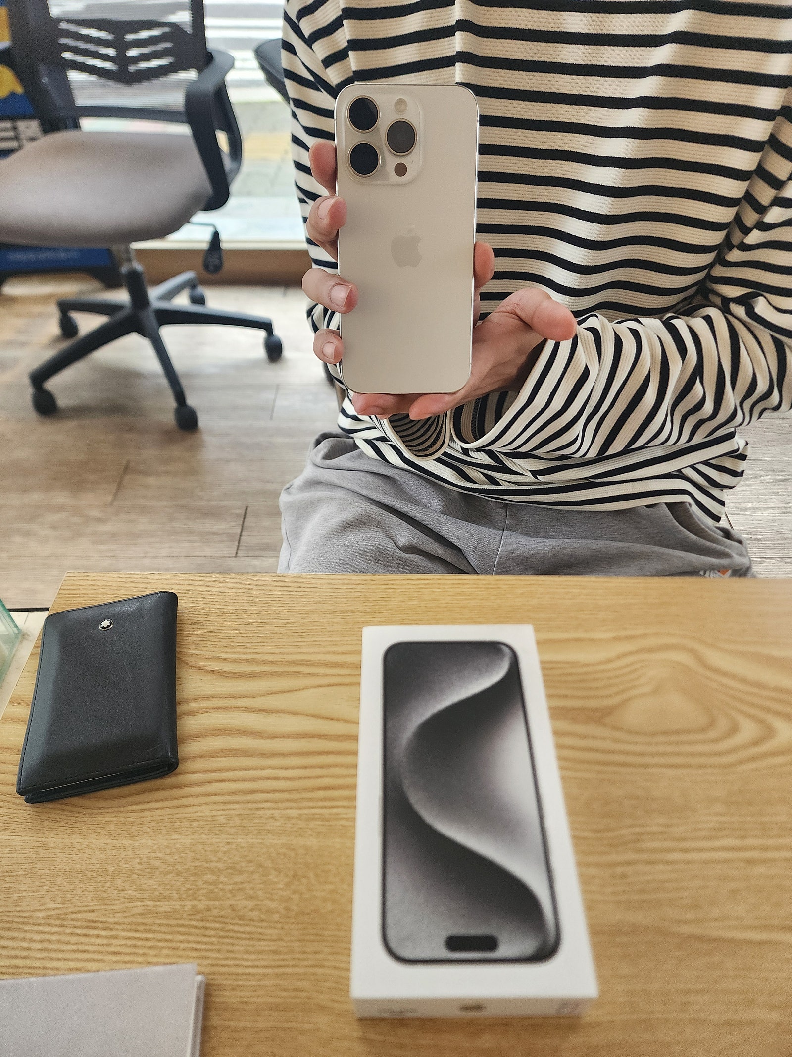 옆커폰 일산점 아이폰 15프로 256 개통후기