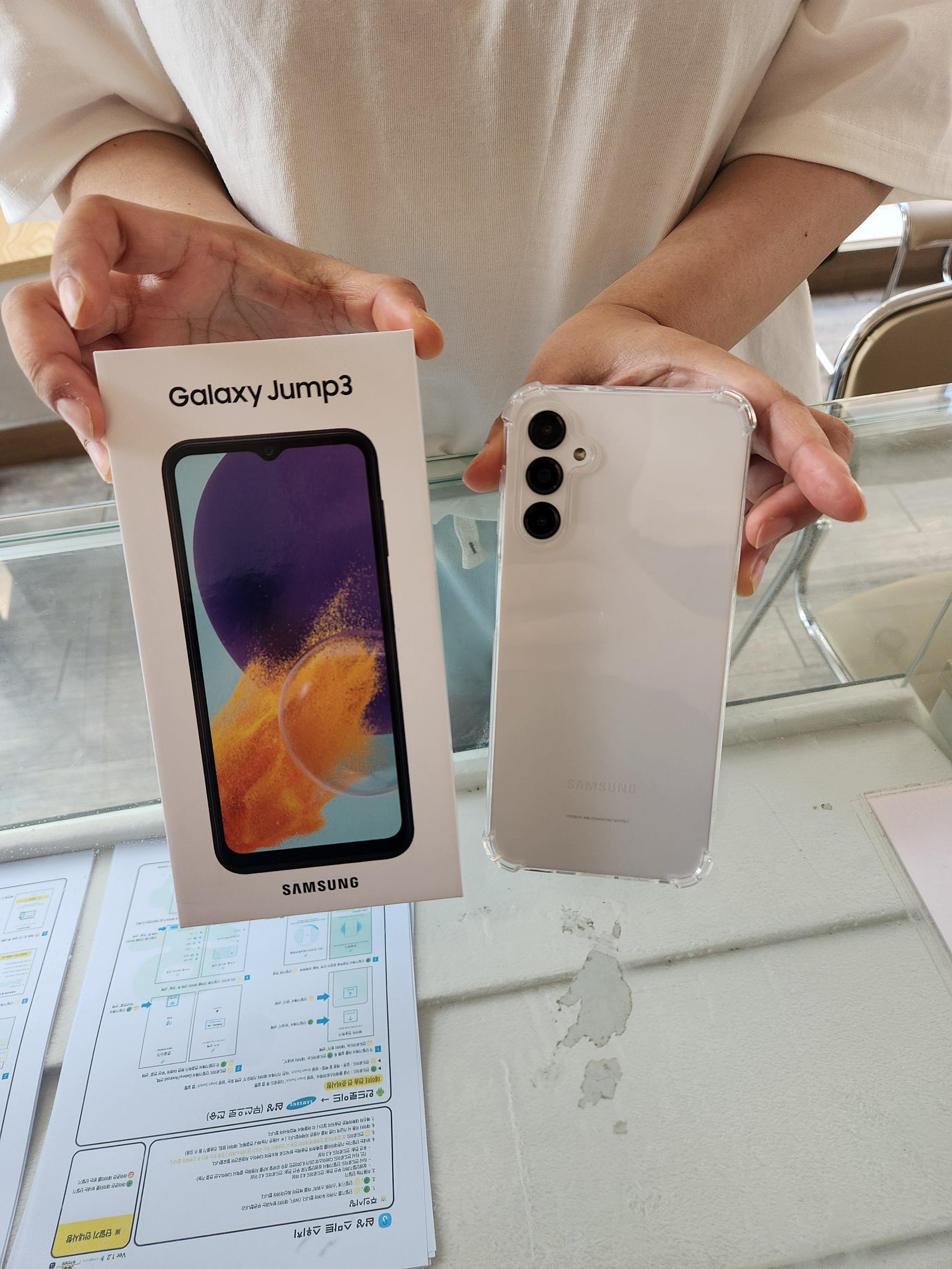 옆커폰 일산점 점프3 부모님효도폰 개통후기