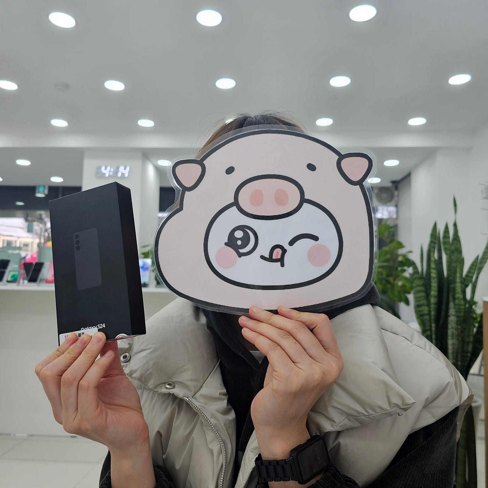 당근에서 옆커폰밀양점 후기보고 왔어요