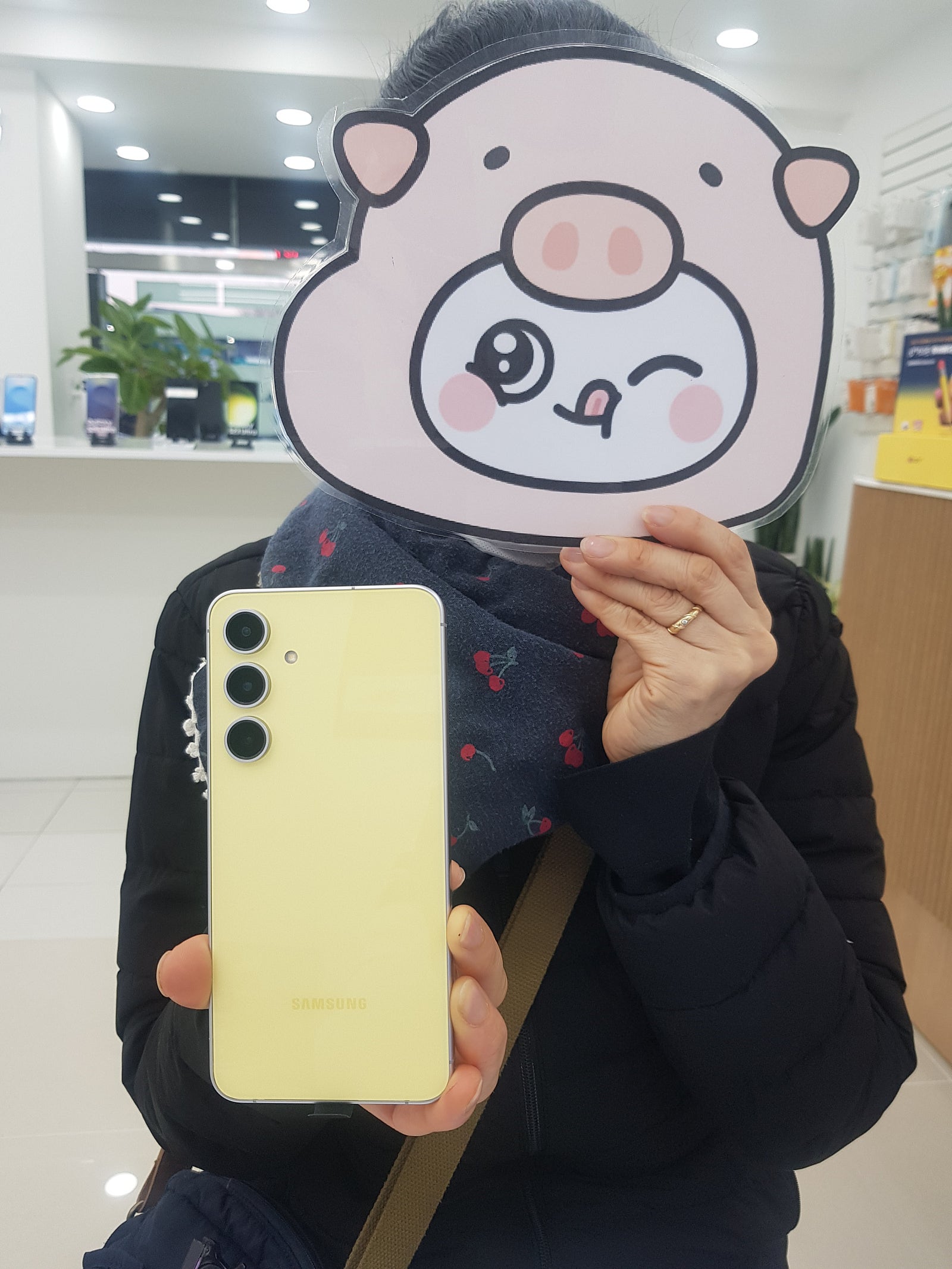 밀양 옆커폰 s24FE 옐로우 개통!!!