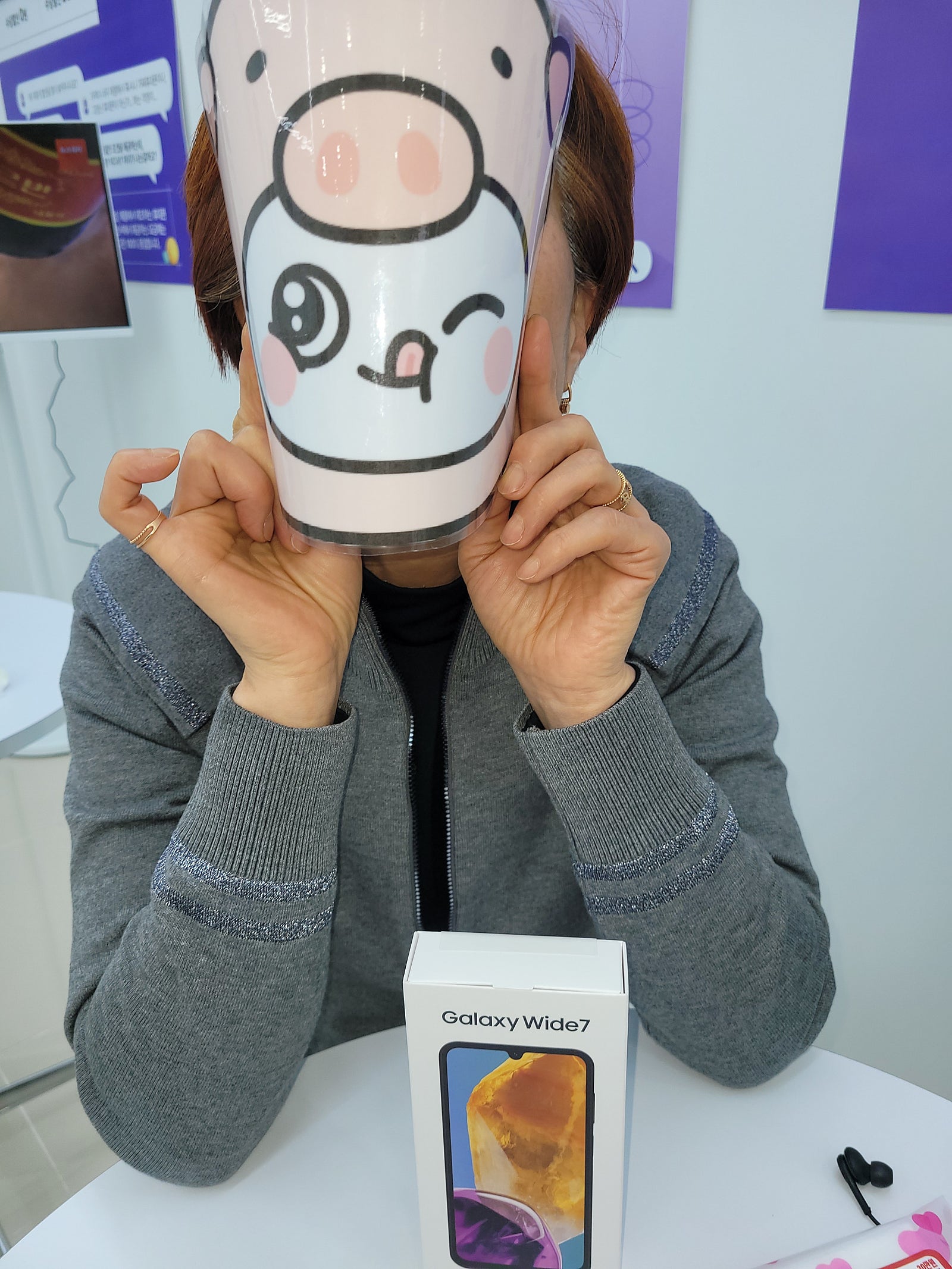 옆커폰밀양점에서 후기방문상담 후 개통완료