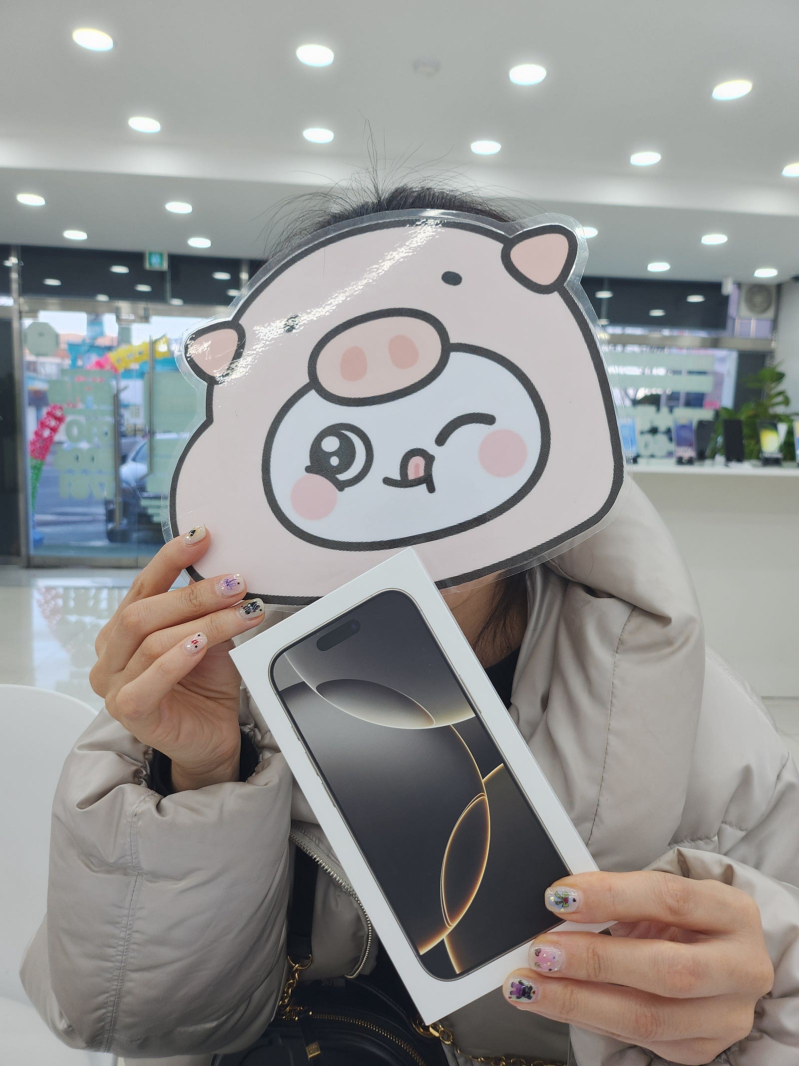 밀양 옆커폰에서 아이폰16프로 개통했어요^^