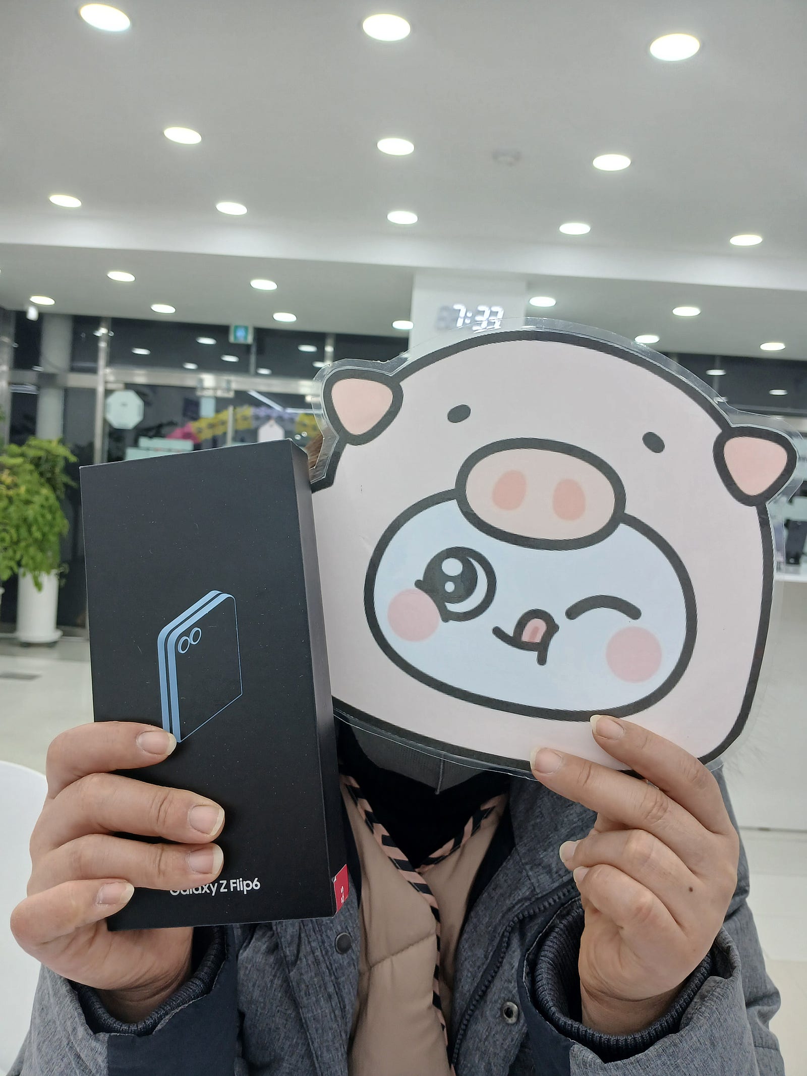 밀양 휴대폰성지 옆커폰에서 플립6 개통!!!