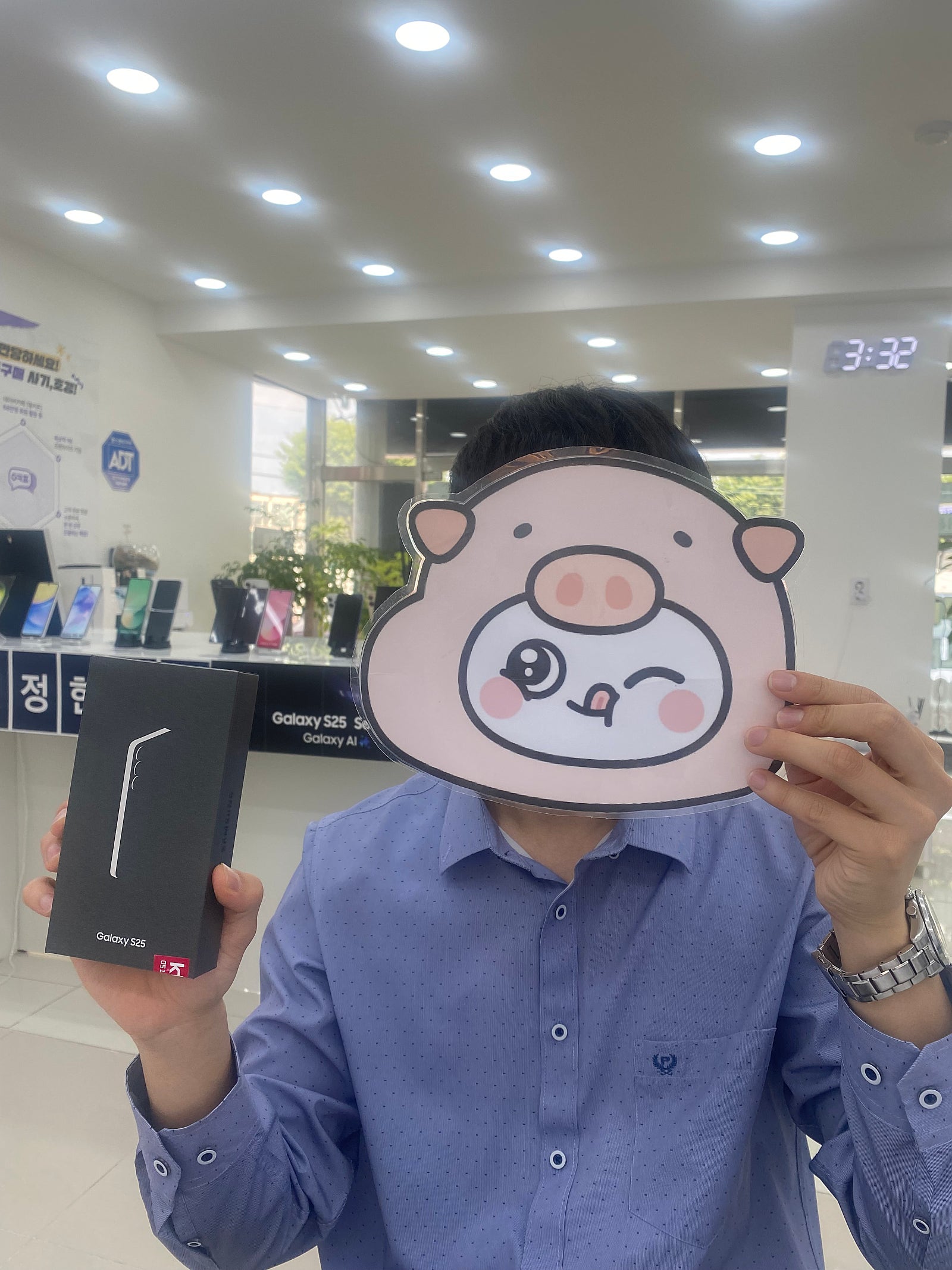 옆커폰밀양점에서 s25개통!!!