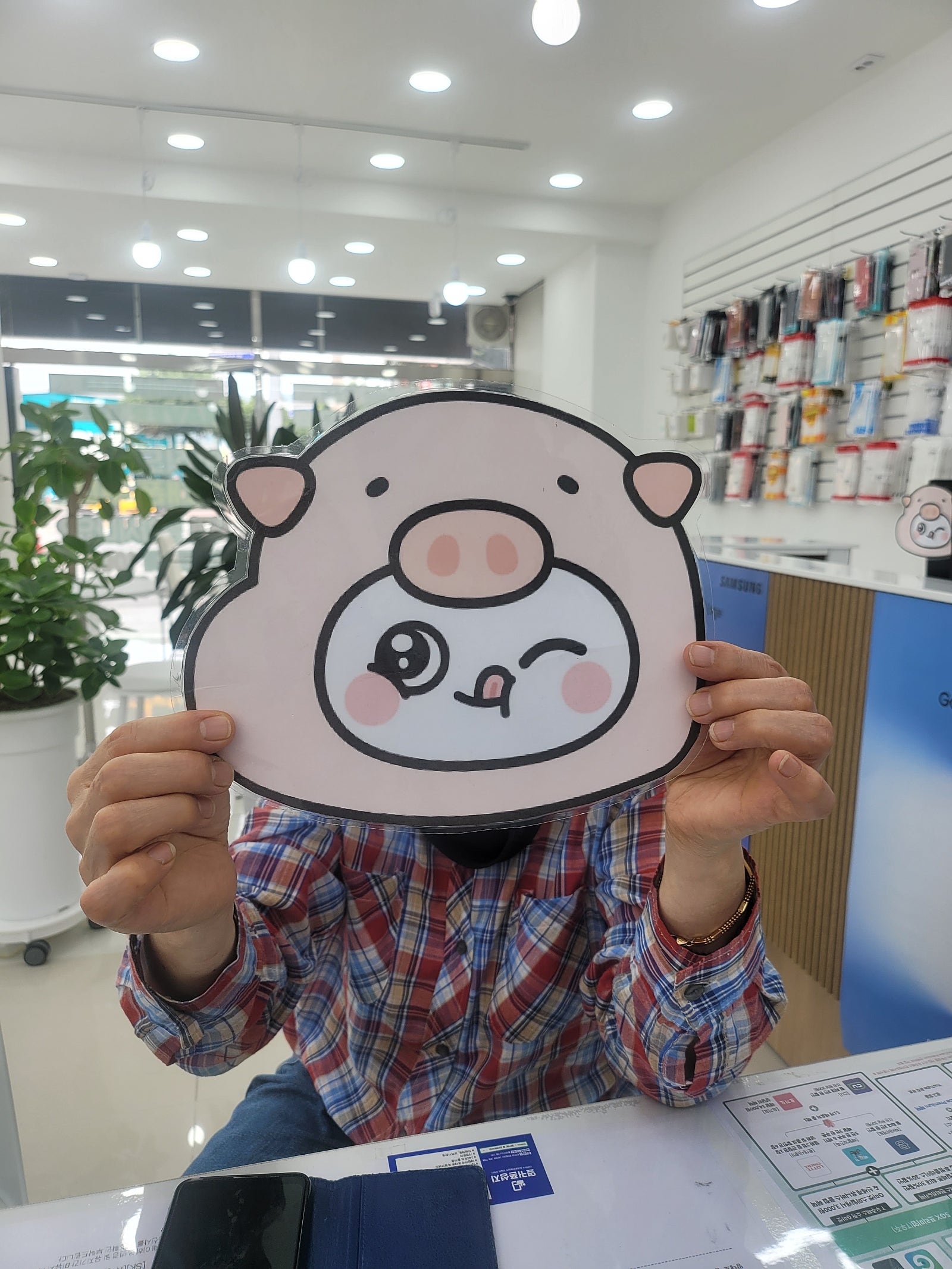 옆커폰 밀양점 방문 후기