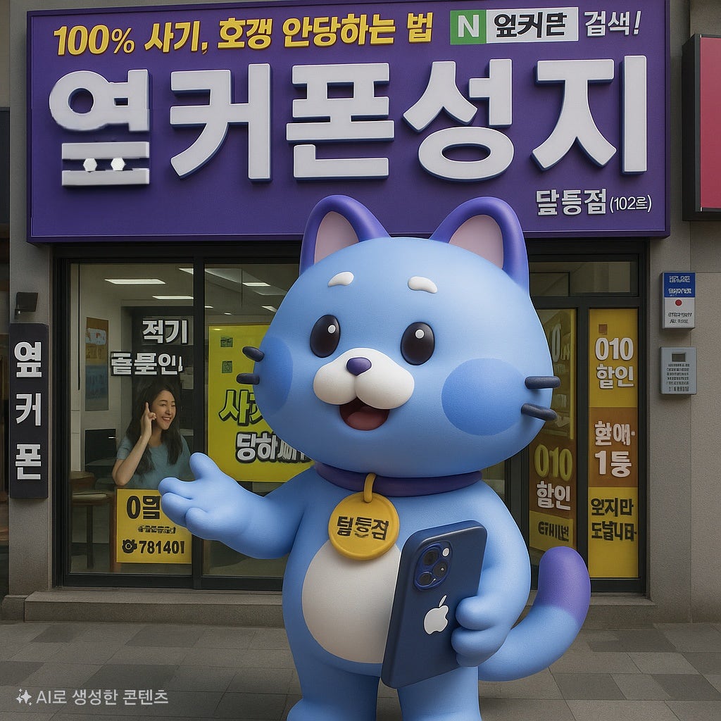 울산휴대폰 성지 옆커폰 달동점