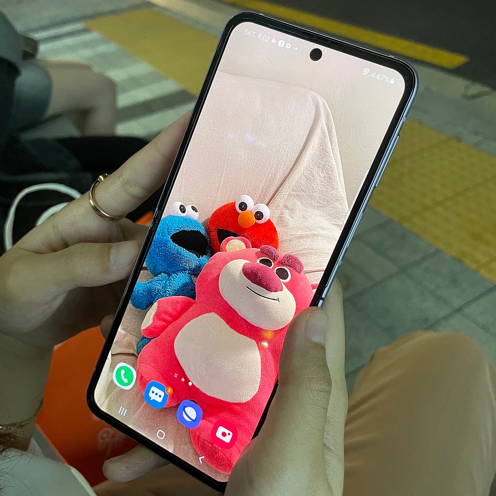 서울시 강남구 삼성동 z flip 3 라벤더 구매후기