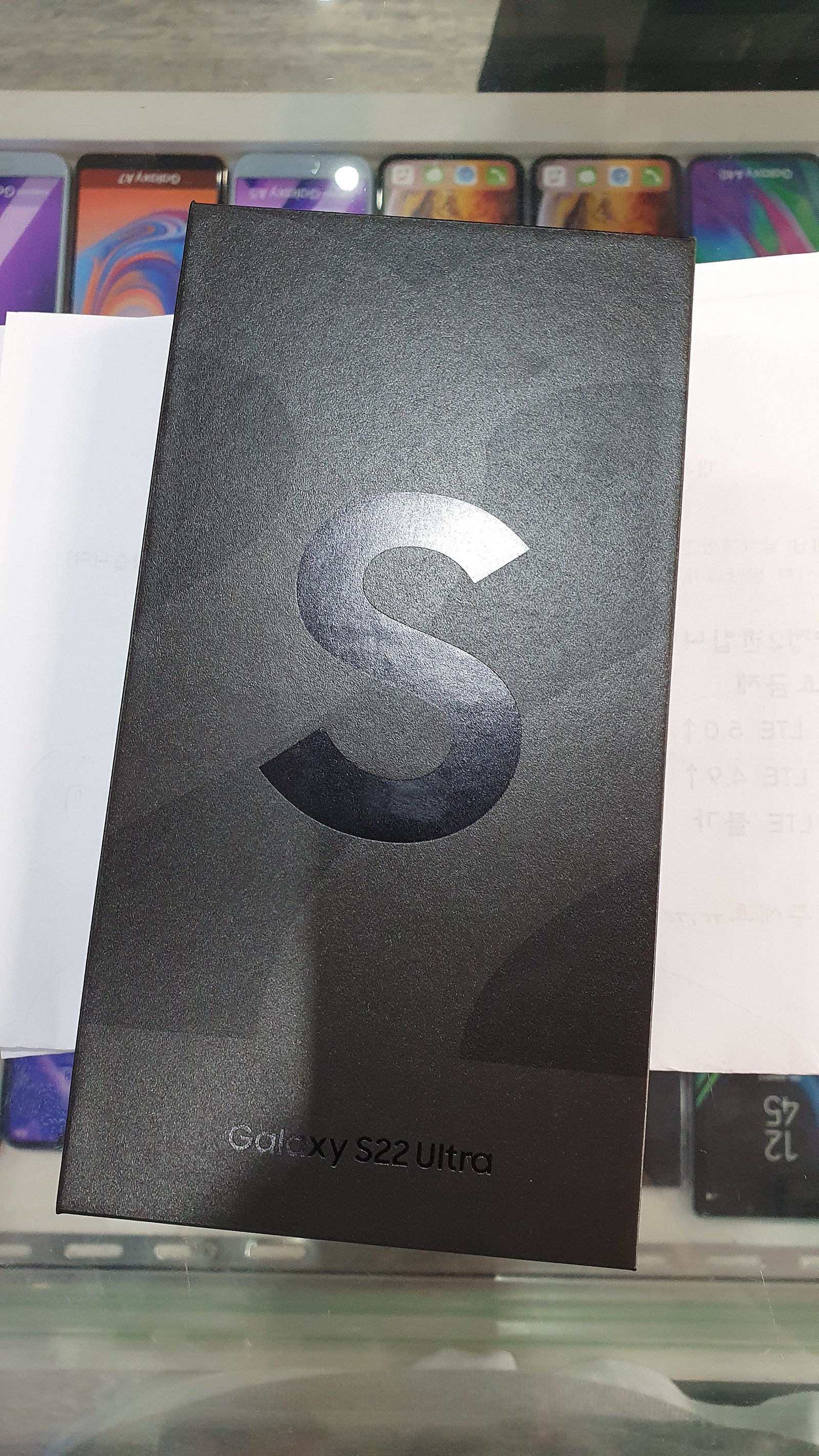 S22 울트라 블랙 사전예약 부터 개통까지 김해 관동동 성지에서 했습니다