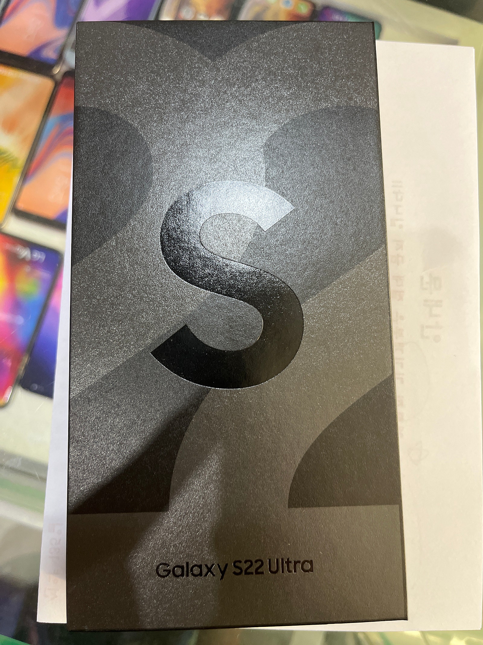 김해 장유 S22울트라 256g 지인개통후기