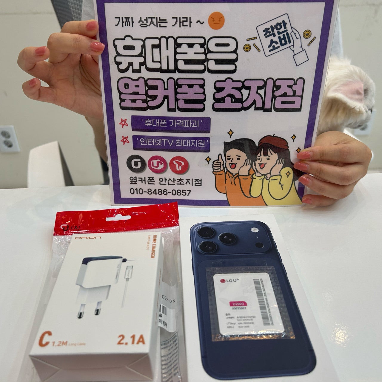 17프로 딥부루 구매 했습니다