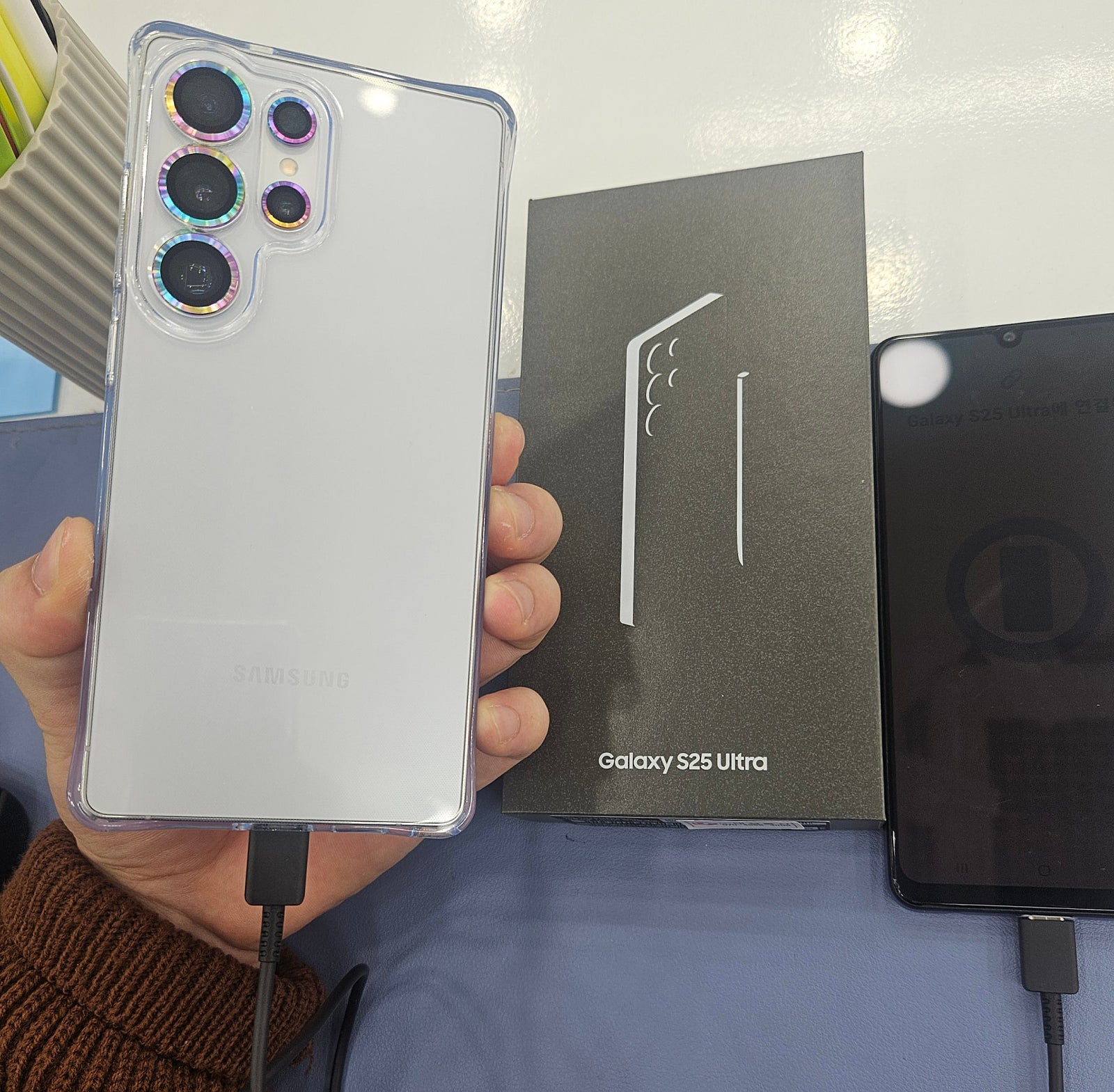 대구용산점옆커폰 갤럭시 s25 Ultra 구매후기