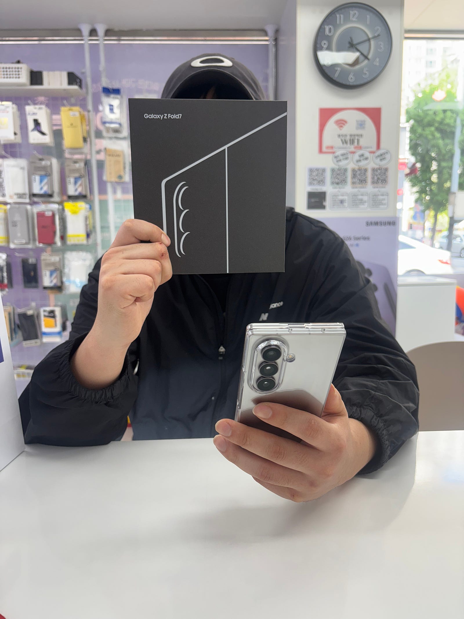 명일역 폴드7개통후기